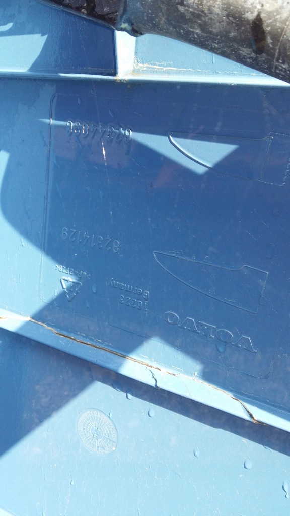 Спойлер даховий вітровик volvo fh12 fh13 Зі Шроту