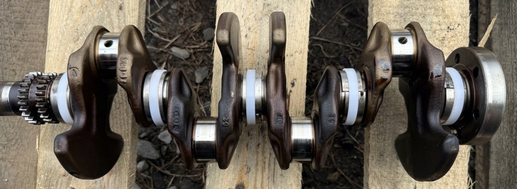 фото №15, Wał колінчастий номінал 03fe golf v polo v fabia 1.2 tsi tfsi cbz вкладиші super