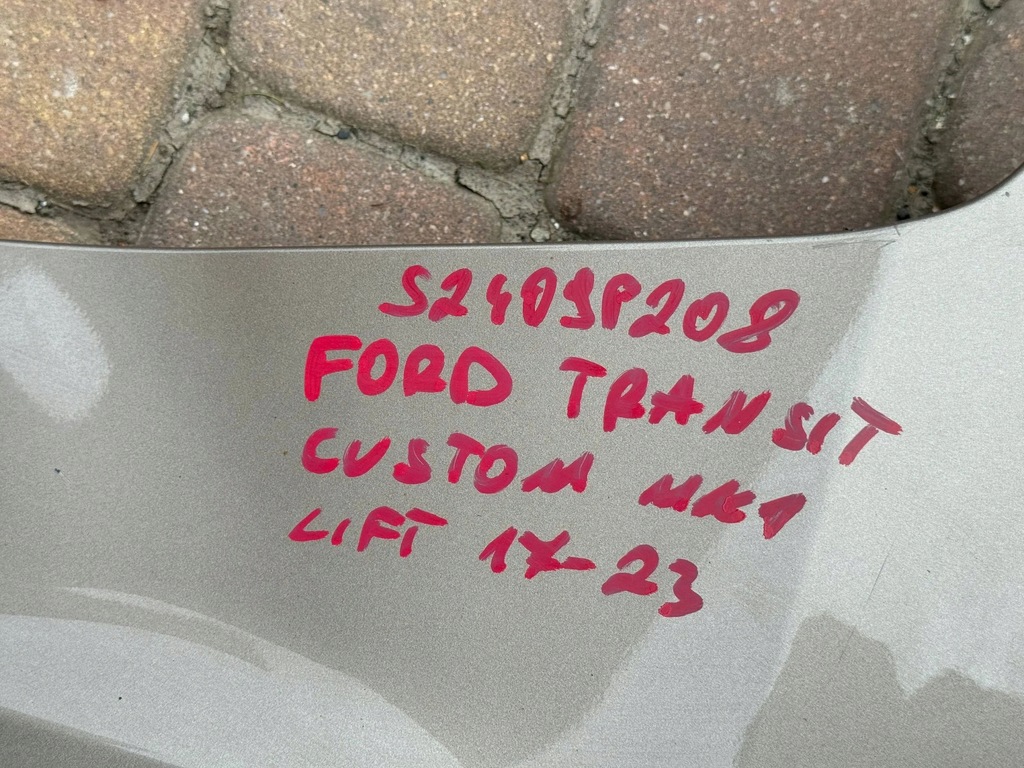 фото №10, Ford transit tourneo mk1 i lift 17-23 кутик лівий бампер задня задній