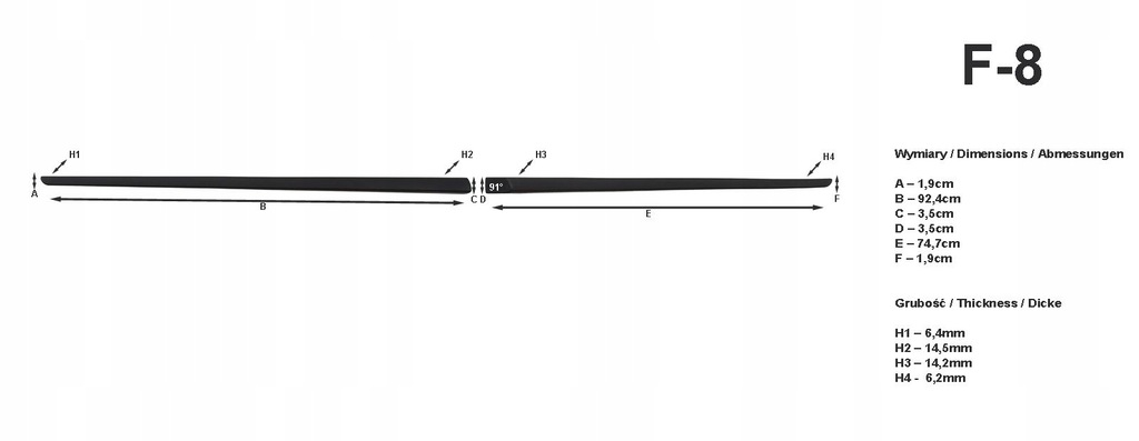 фото №6, Rider f-8 накладки боковой