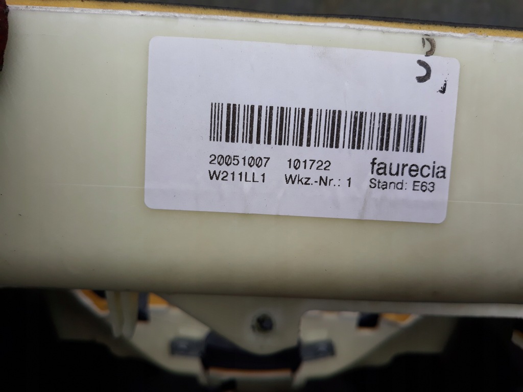 фото №5, Панель приладів консоль mercedes w211 e-klasa