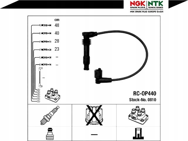 фото №2, Ngk провода зажигания chevrolet captiva 2.4 c100