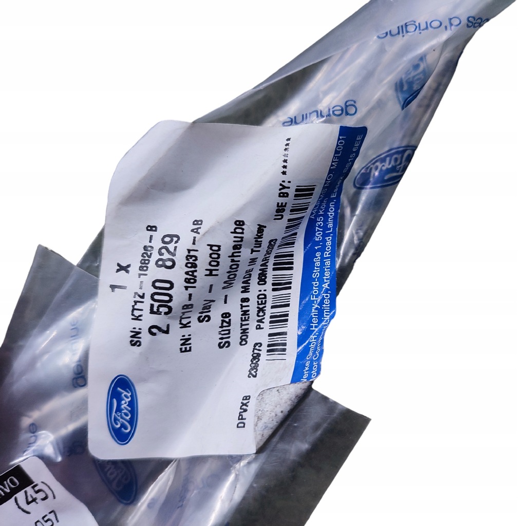 фото №7, Опора капот ford transit tourneo custom 19-