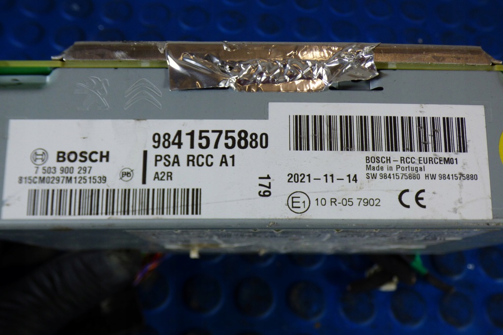 фото №5, Радіо навігація stbdb 9841575880 toyota proace combo e rifter partner iv