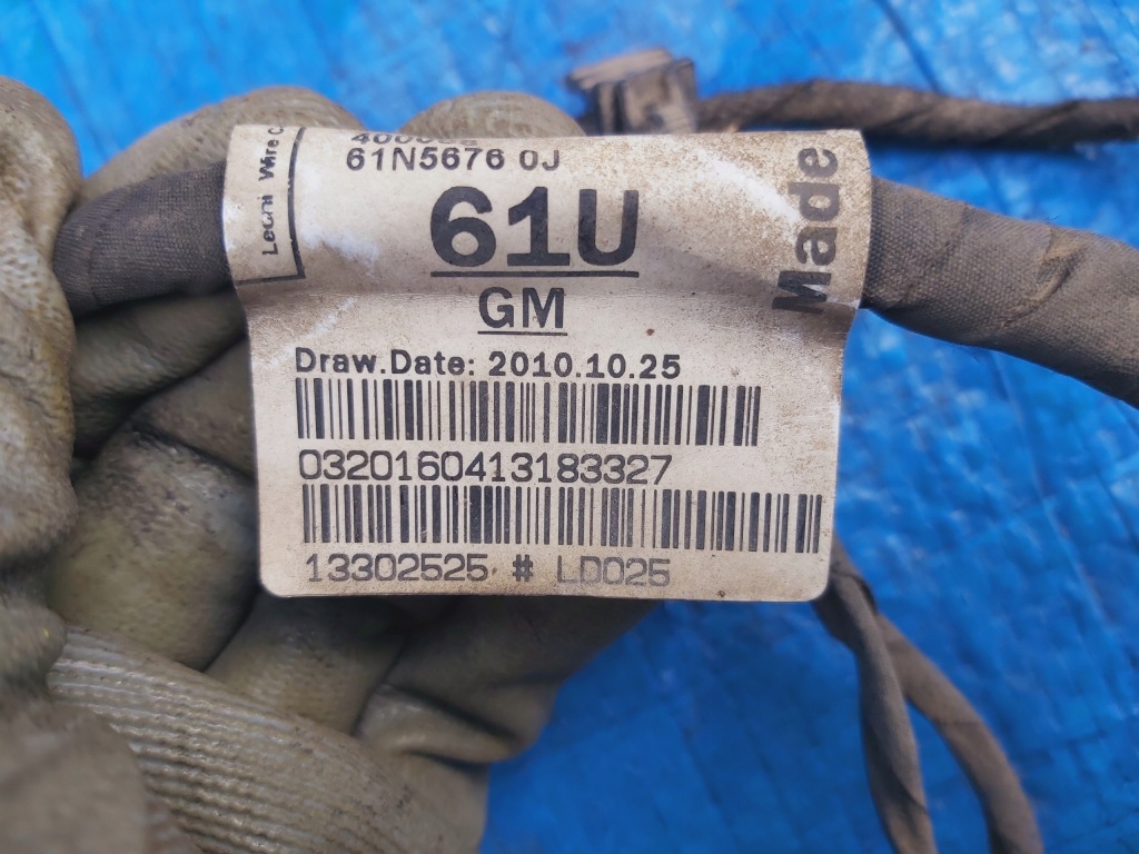 фото №9, Opel-części | zafira c джгут електропроводка pdc бампера задня 13302525