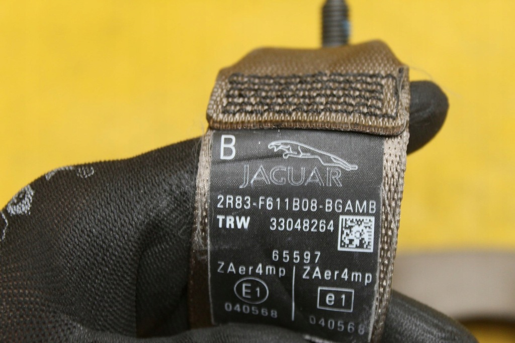 фото №5, Pas безпеки правий перед jaguar s-type fl