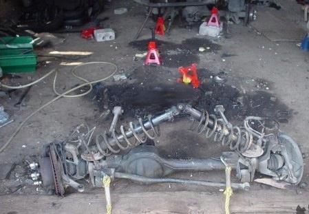 фото №1, Land rover discovery ii амортизатор передний p / l