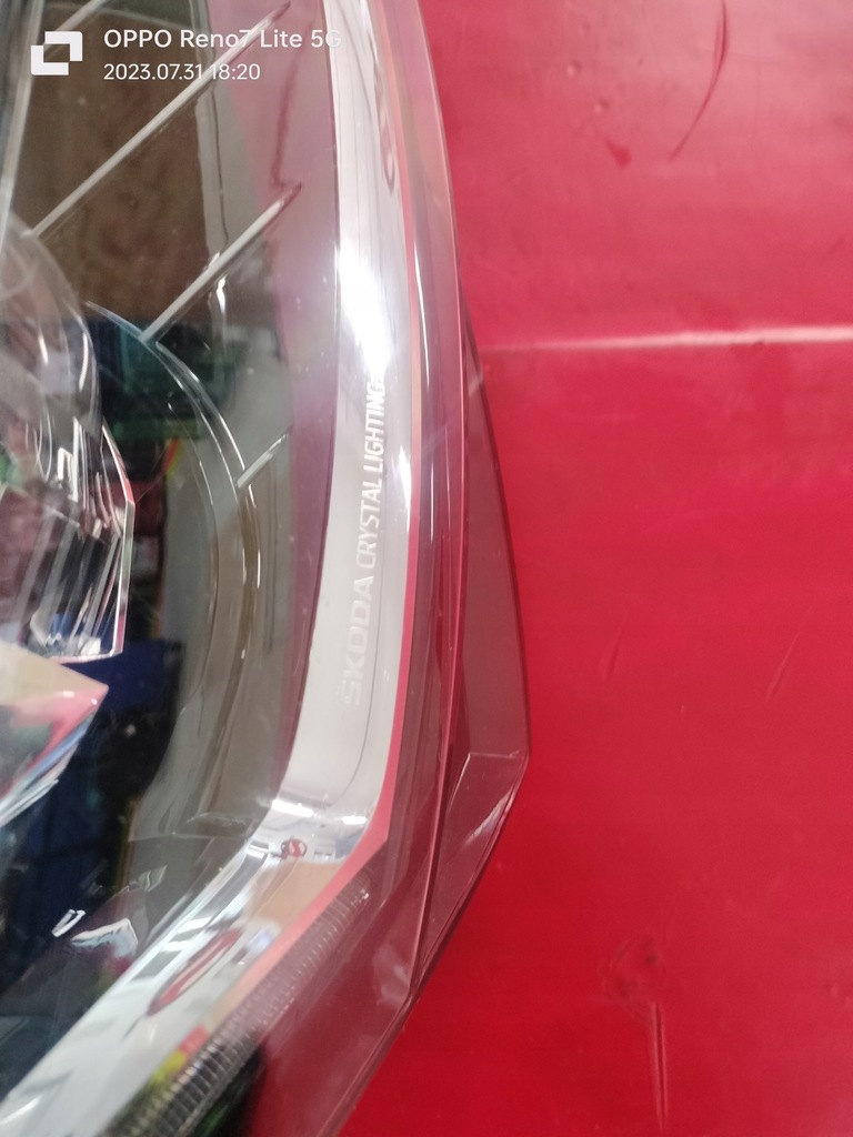 фото №10, Skoda superb фара led правая лампа 3v1941016d