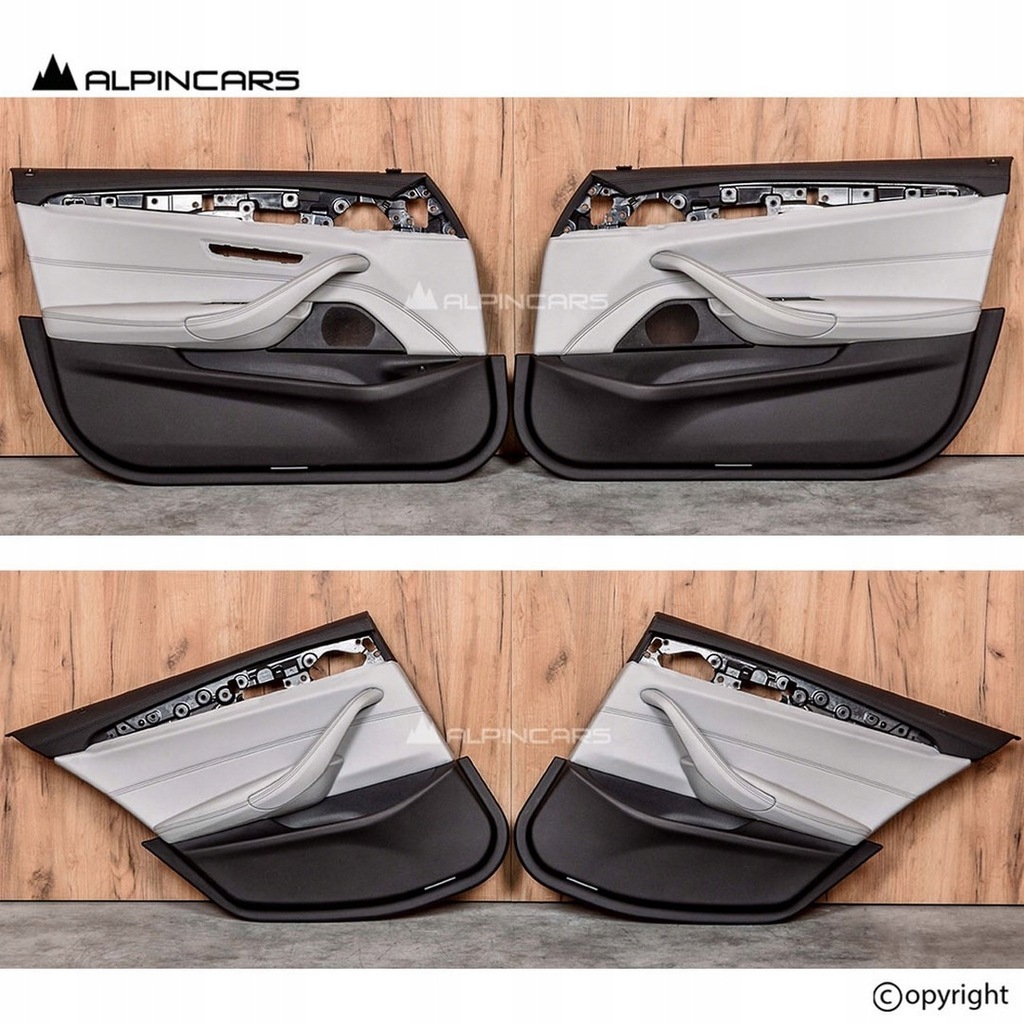 фото №9, Bmw f90 m5 g30 обивка сиденья merino silverstone