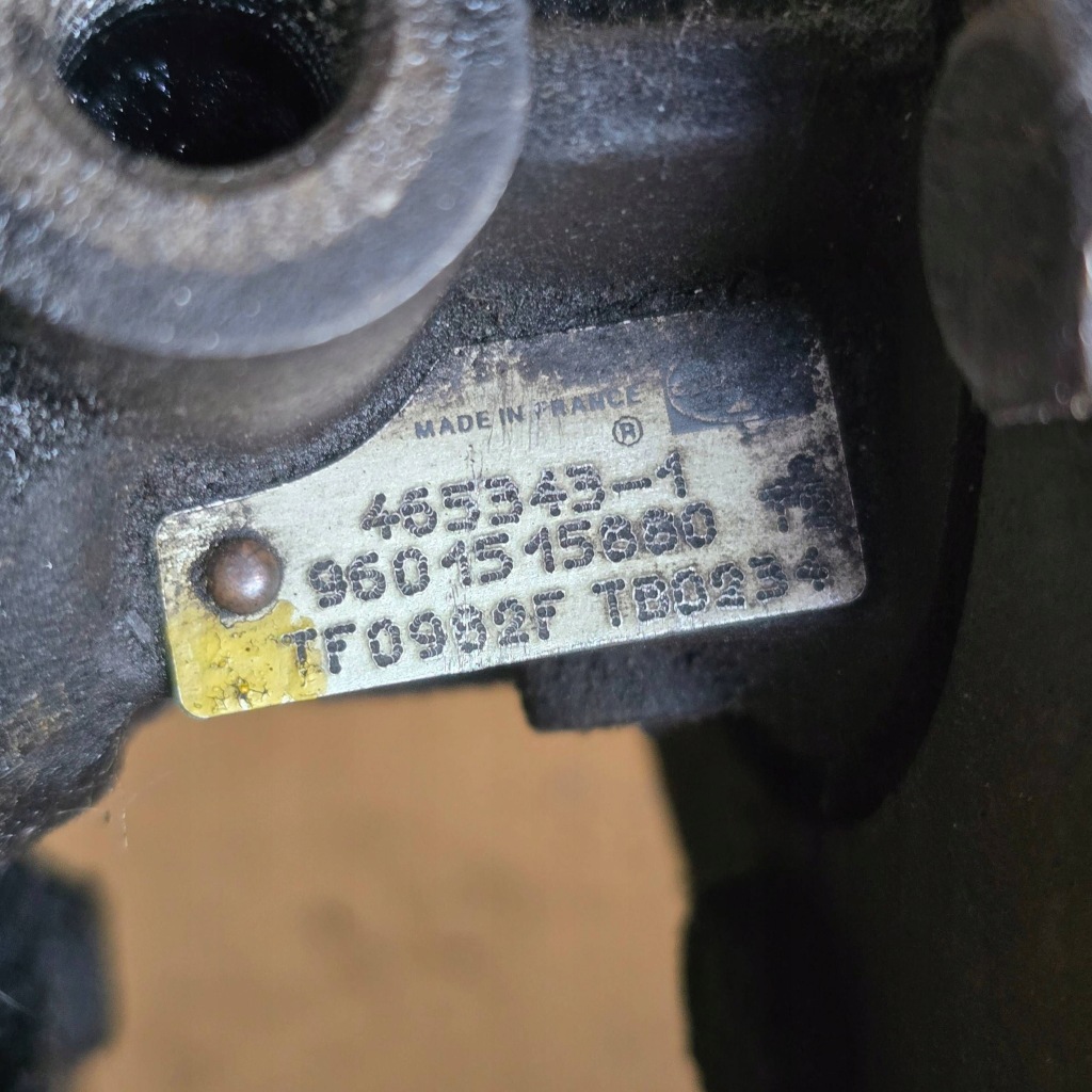 Peugeot 405 1990 9601515880 турбина 9601515880 Недорого