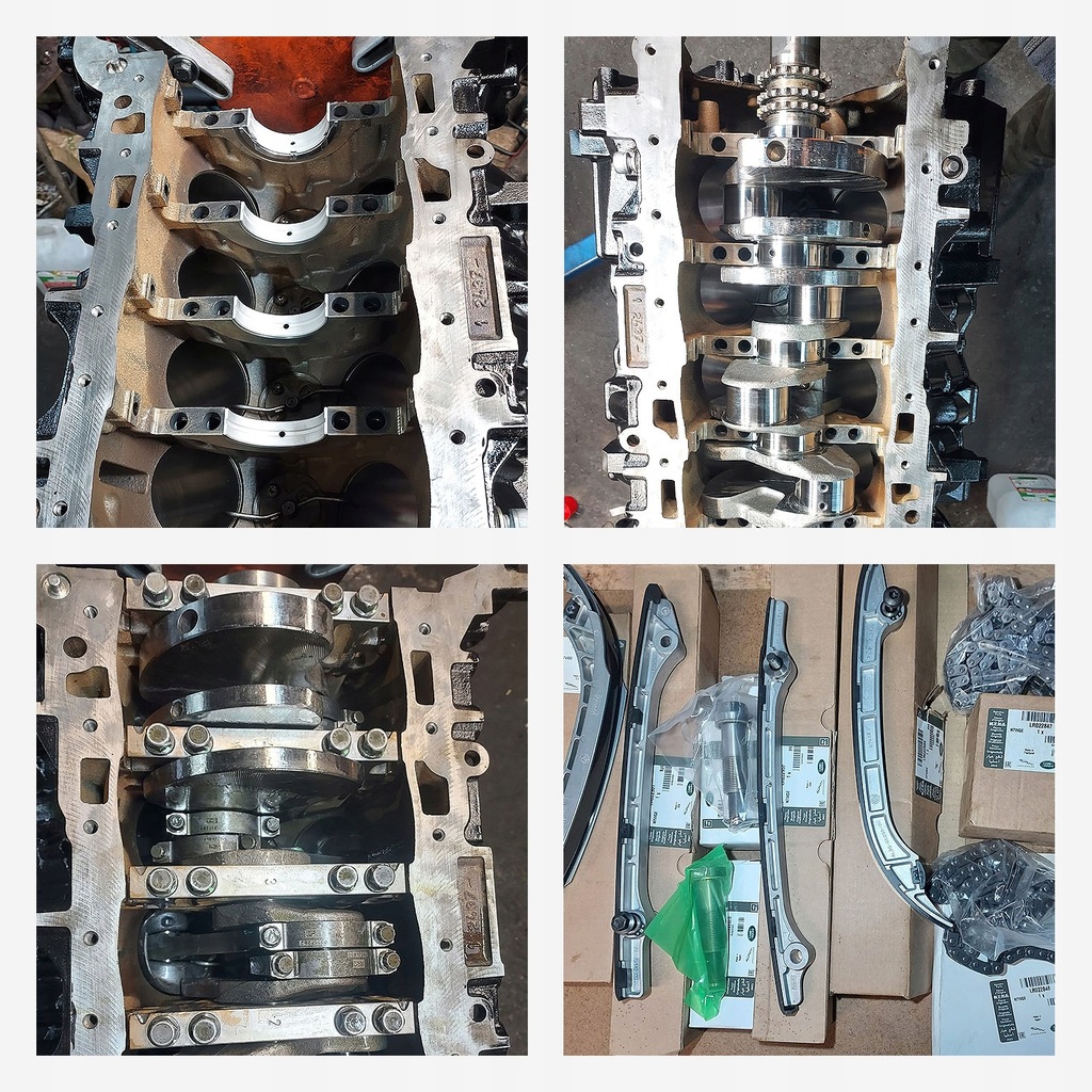 фото №14, Двигун 448dt land rover range rover iii l322 4.4 tdv8