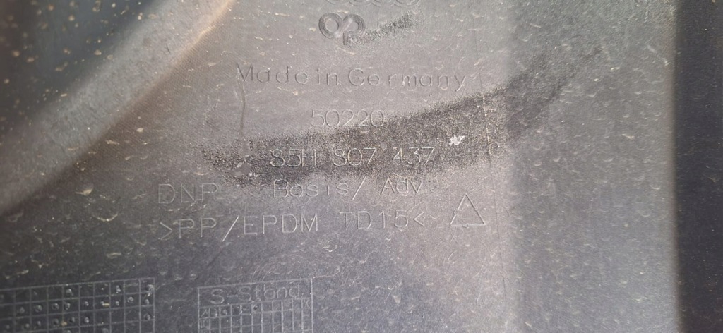 фото №11, Audi q6 e-tron 24- 85h807437 basis бампер перед передній оригінальний