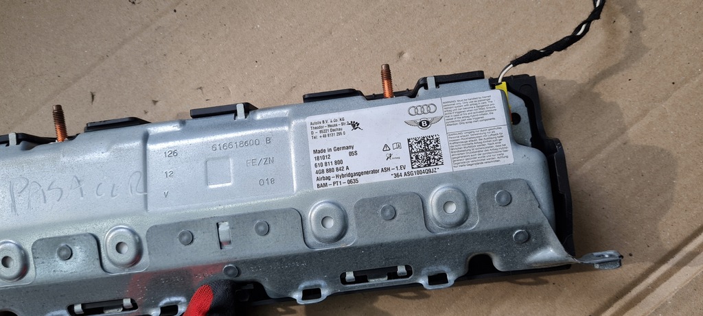 фото №10, S7 4g a7 подушка подушка безопасности коленная пассажира 4g8880842a правая a6 c7 4g