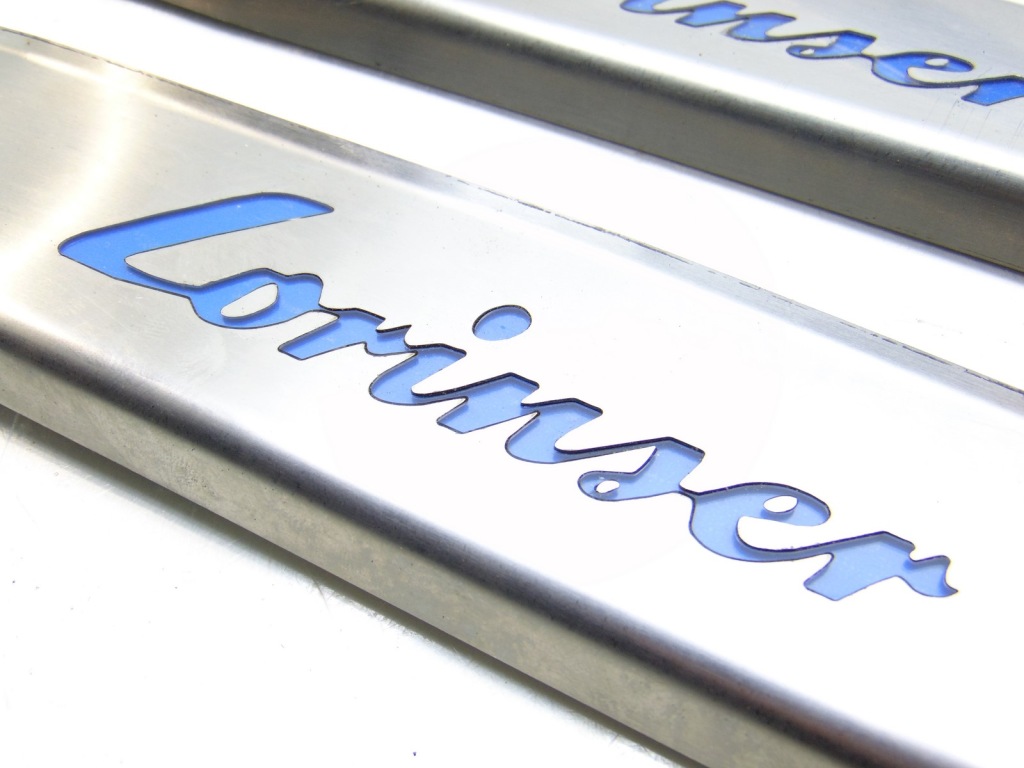 фото №3, Накладки пороговые led lorinser mercedes cls w218 c218