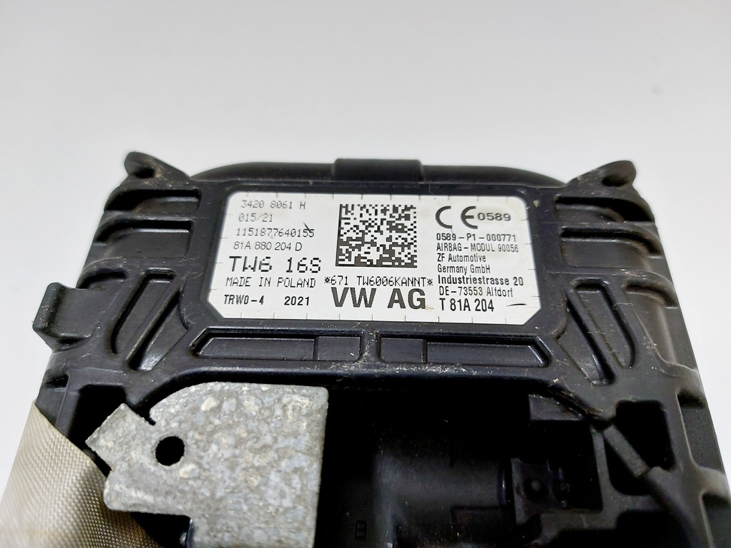 фото №7, Audi q2 81a подушка повітряна пасажира оригінал 20r.