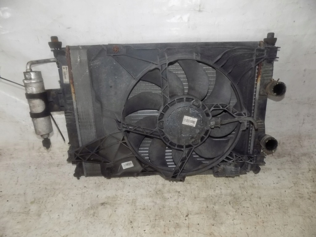 фото №6, Nissan qashqai j10 2.0 b радиатор вентилятор