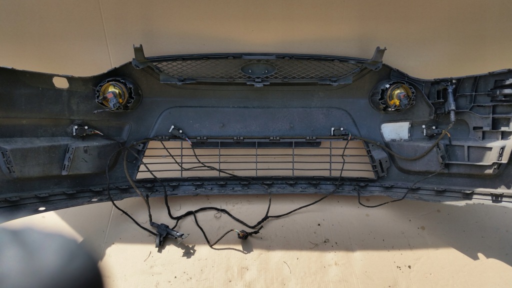 фото №13, Бампер перед ford s-max mk1 lift омивачі
