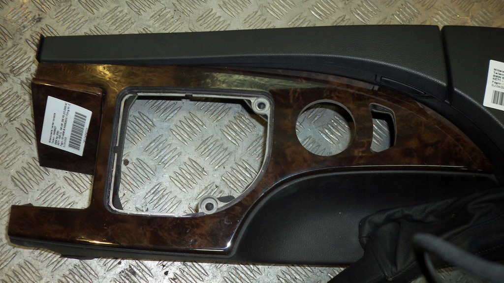 фото №10, Bmw 5 e60 e61 панель приладів приладова консоль тунель / запуск стоп