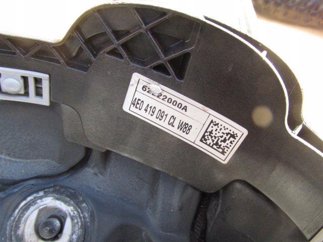 фото №7, Audi a8 d3 lift воздуховод 4e0419091cl кожа кожаный многофункциональный