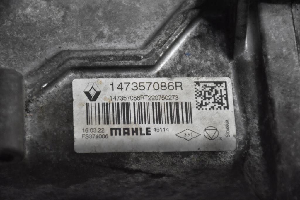 фото №5, Радіатор вихлопних газів renault trafic iii 1.6dci biturbo 147357086r