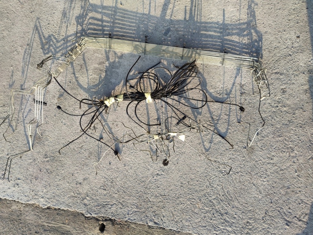 Mercedes r129 дроти трубки дах Доставка