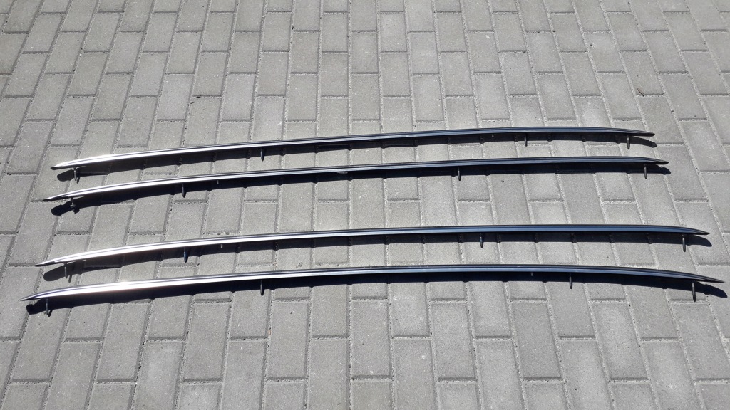 Купити Audi a6 c6 універсал рейлінги дахові хром