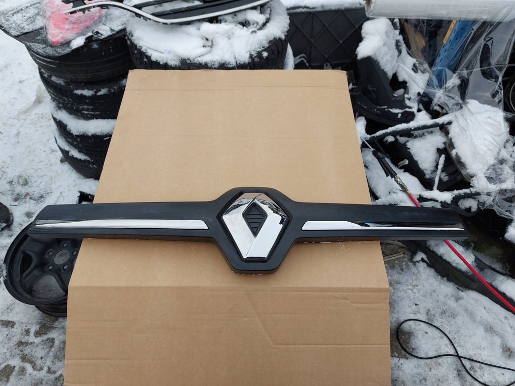 фото №1, Решітка радіатора решітка радіатора капот renault trafic iii lift 19-