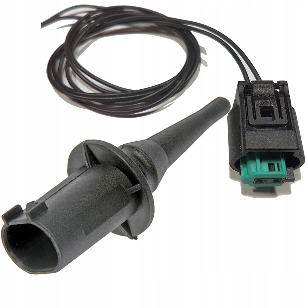 фото №1, Датчик температуры наружной mercedes + штекер