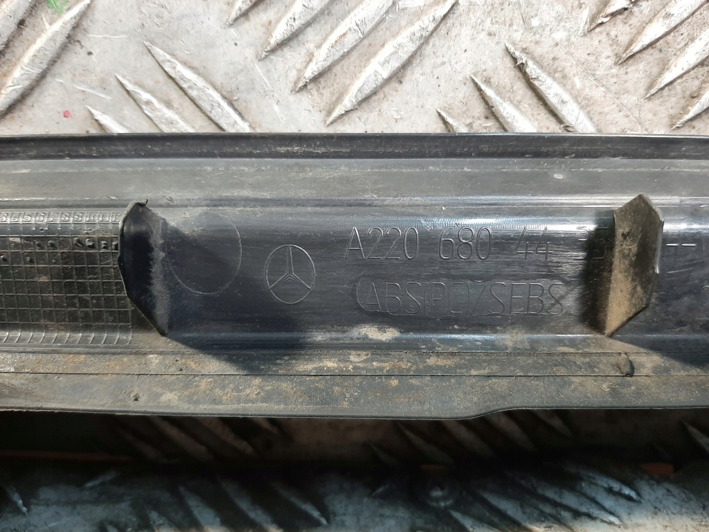 фото №11, Mercedes w220 03r lift long комплект накладка поріг