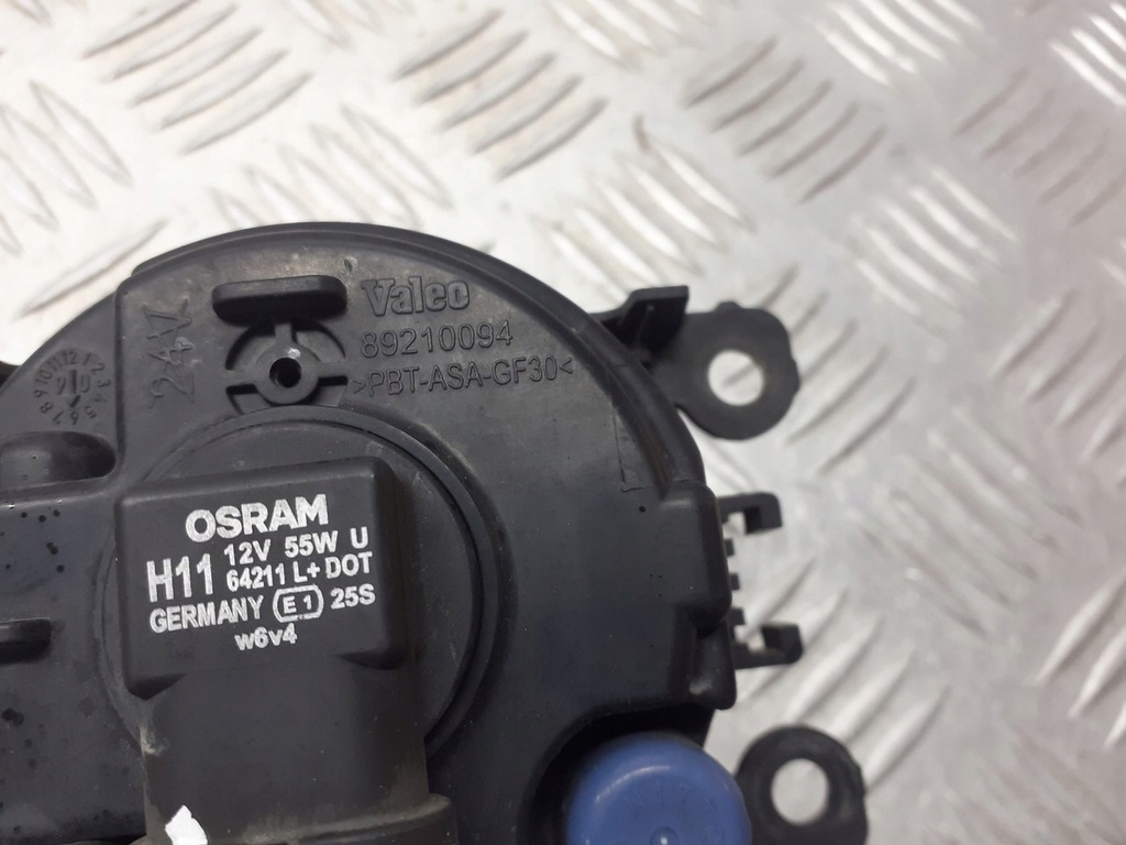 фото №2, Протитуманна фара лівий renault scenic ii 2.0 89210094