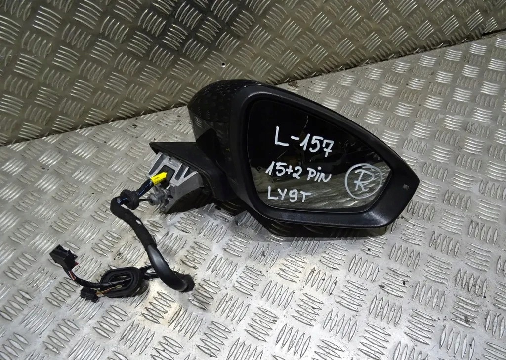 фото №1, Audi q4 e-tron 2022 дзеркало зовнішнє праве 15+2 pin