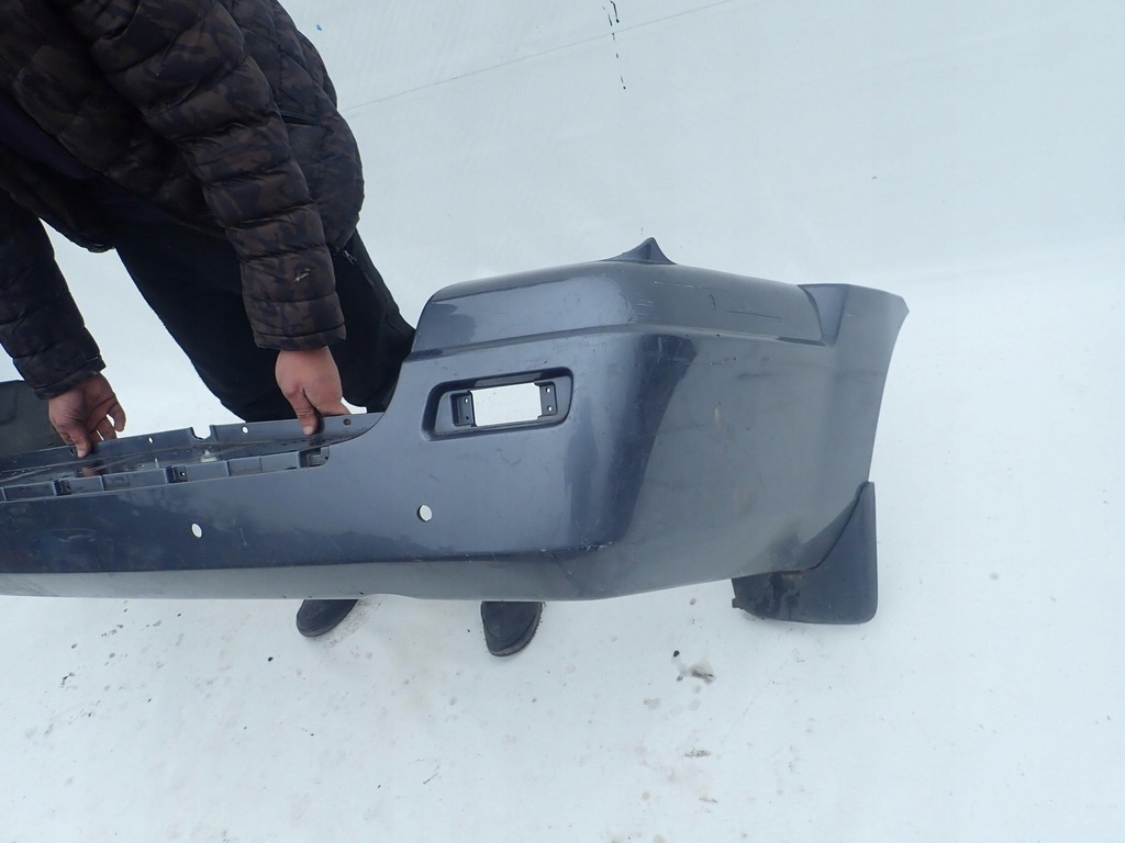 фото №8, Hyundai terracan lift 05-06 бампер задняя задний pdc