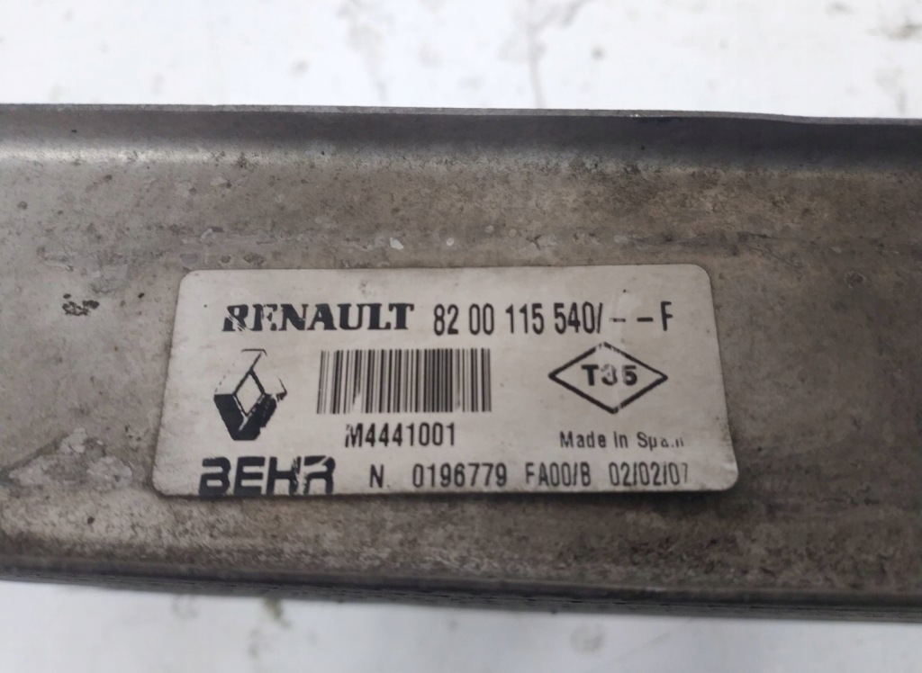 фото №4, Интеркулер renault megane scenic