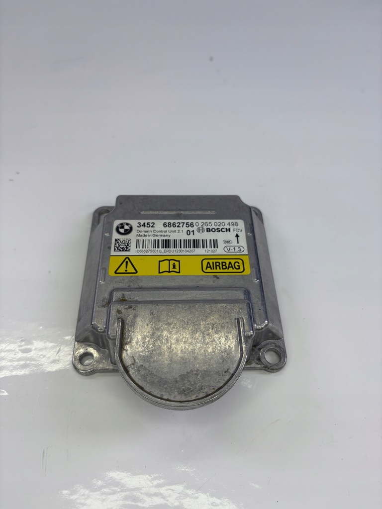 фото №1, Bmw f20 f30 датчик блок керування модуль подушка безпеки 6862756
