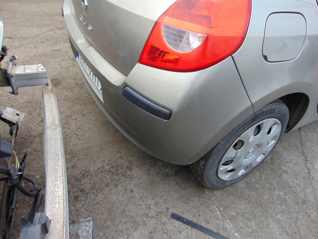 фото №3, Бампер задня задній задній tehnk renault clio iii 5d