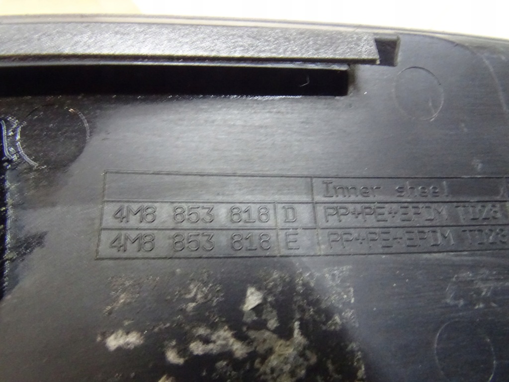 фото №8, Молдинг крыла правая задняя задняя audi q8 4m8 s-line 4m8853818d llu