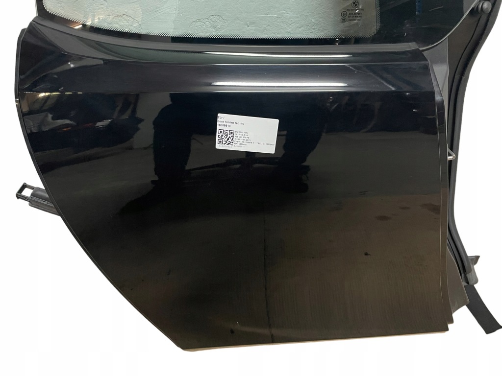 фото №4, Дверь задняя правое полный стекло bmw i3 i01 c2w жидкость black ideał