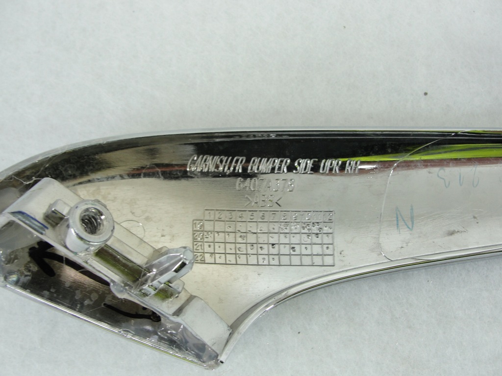 фото №10, Решітка протитуманної фари +хром правий góra i dół mitsubishi space star ii lift 2020-