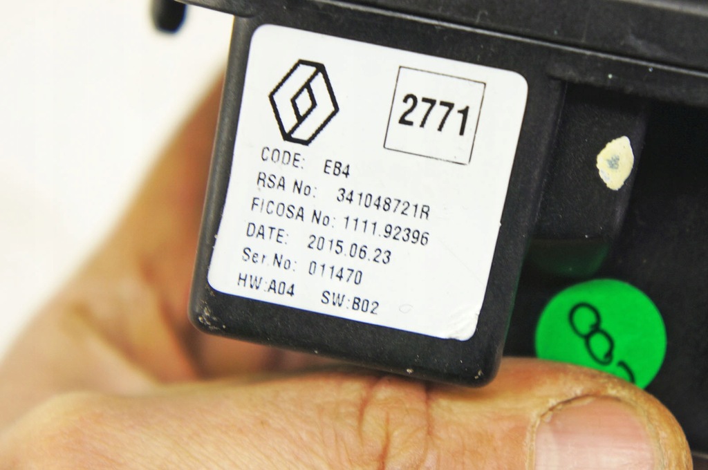 фото №6, Si041 renault espace v важіль домкрат передач автоматична коробка передач 341048721r