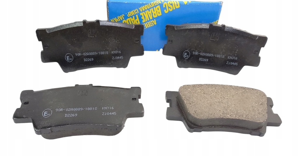 фото №1, Гальмівні колодки гальмівні osi задня toyota aurion avalon camry matrix rav 4