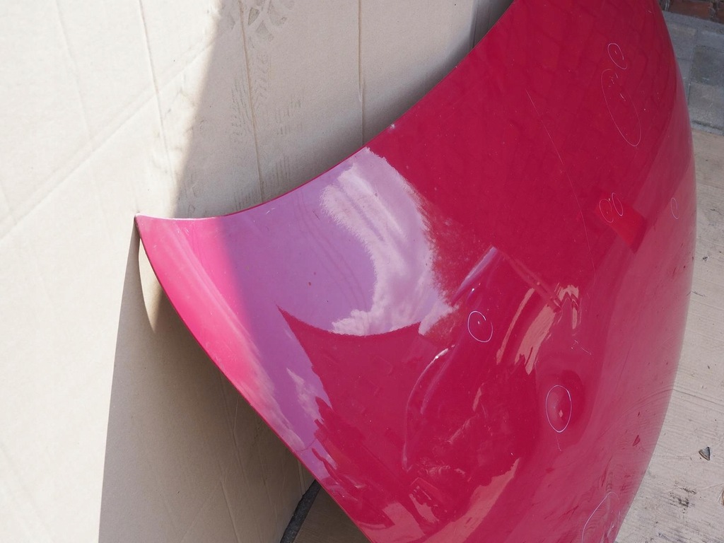 фото №8, Hyundai tucson ii - капот перед czerwona