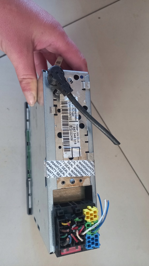 фото №4, Радио nissan micra 03r 1.5cdi hb