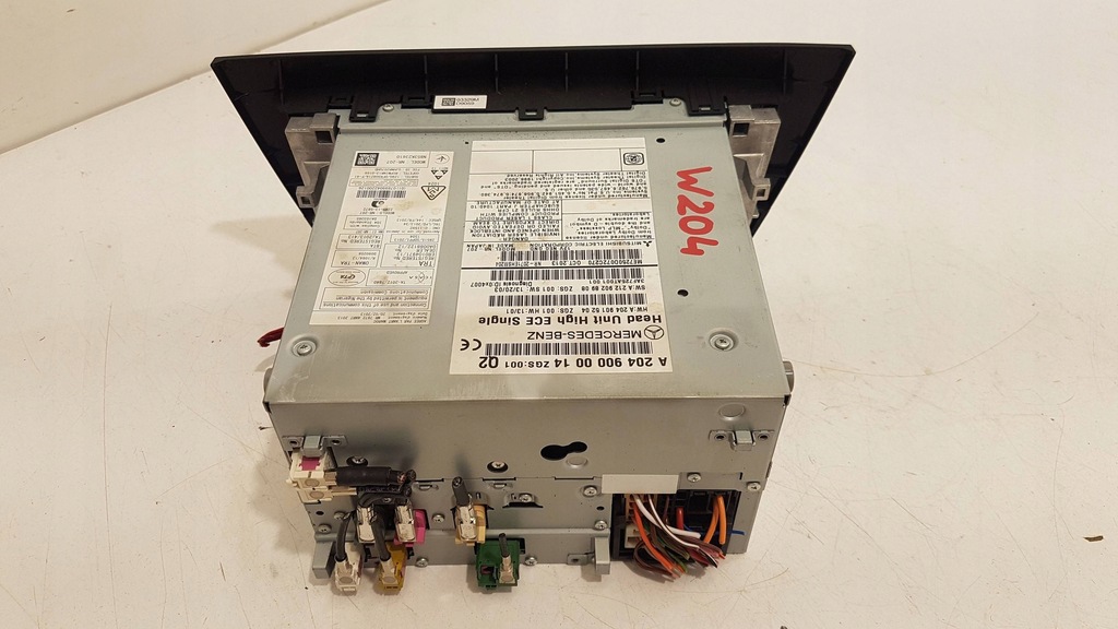 фото №5, Mercedes w204 радио навигация радиопроигрыватель cd a2049000014