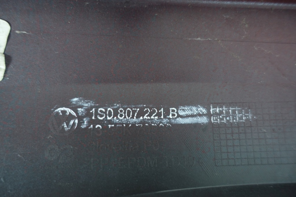 фото №10, Бампер перед передний vw up 1s0 2011-2016 1s0807221b