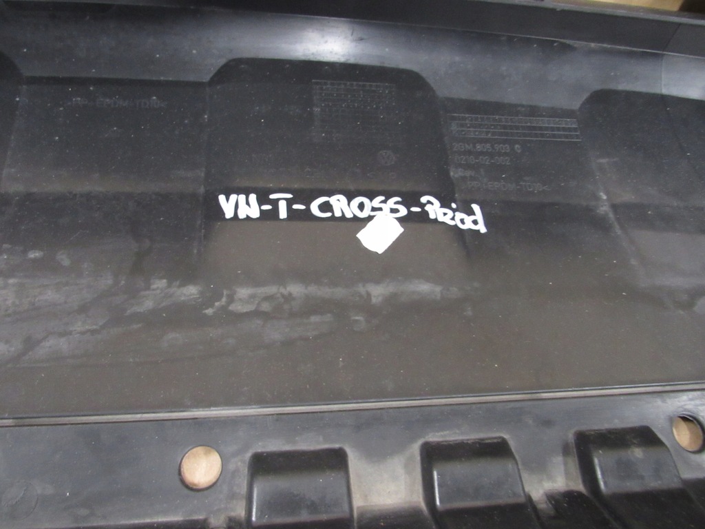 фото №8, Vw t-cross спойлер pod бампер перед