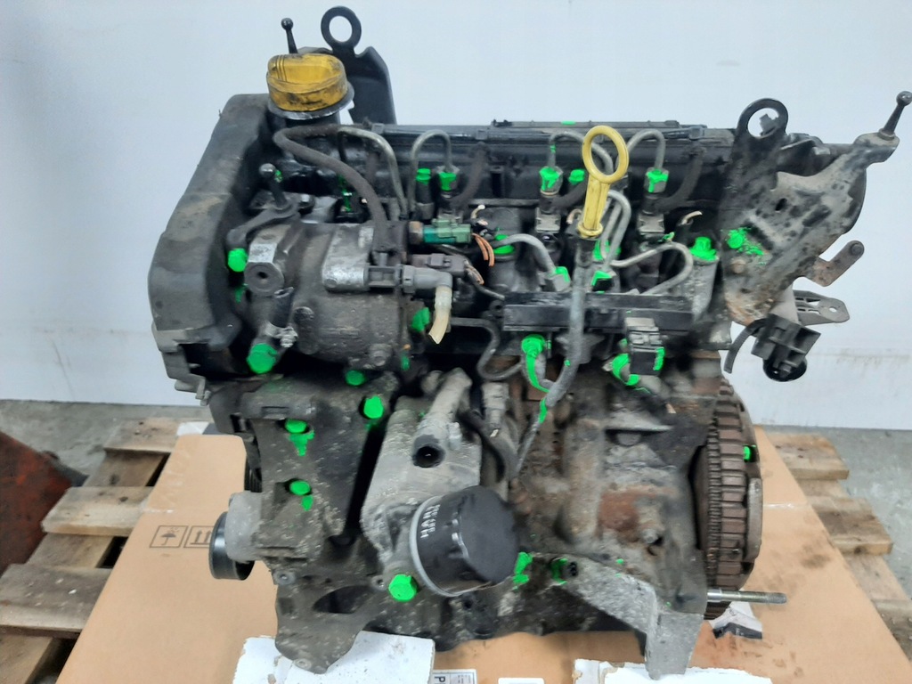 фото №11, Renault scenic ii 1.5dci 04r двигатель k9k728 74kw 101km