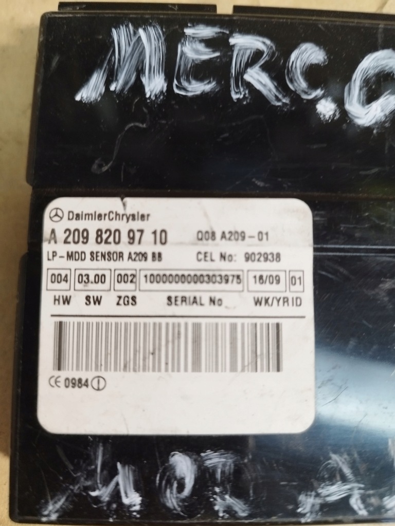 фото №5, Модуль сигналізація mercedes clk a2098209710