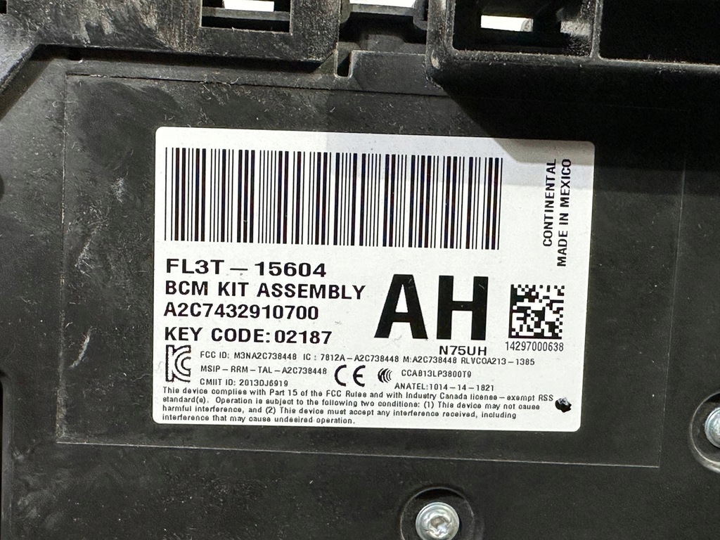 фото №8, Коробка предохранителей модуль комфорта ford f-150 f150 3.5 ecoboost 2015+