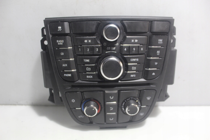 фото №3, Панель керування радіо обдув opel astra j lift