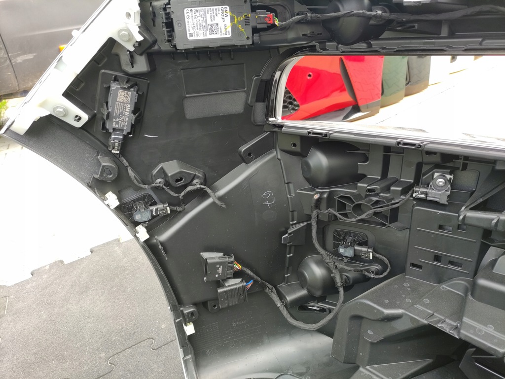 фото №10, Бампер передний bmw 7 g70 цвет c67 pdc радар